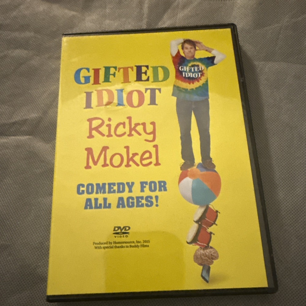 Gifted Idiot: Ricky Mokel [DVD] Comedy For All Ages - Autographed